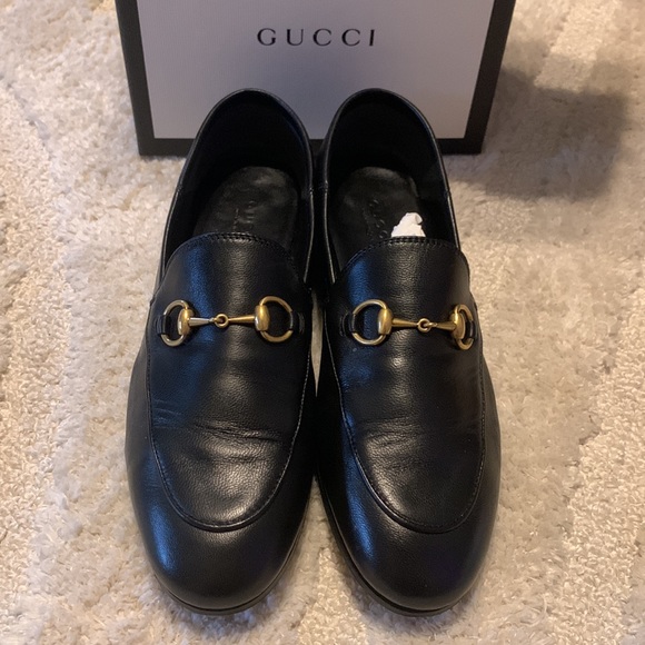 GUCCI Women's Brixton Collapsible Apron Toe Loafers - Picture 7 of 16